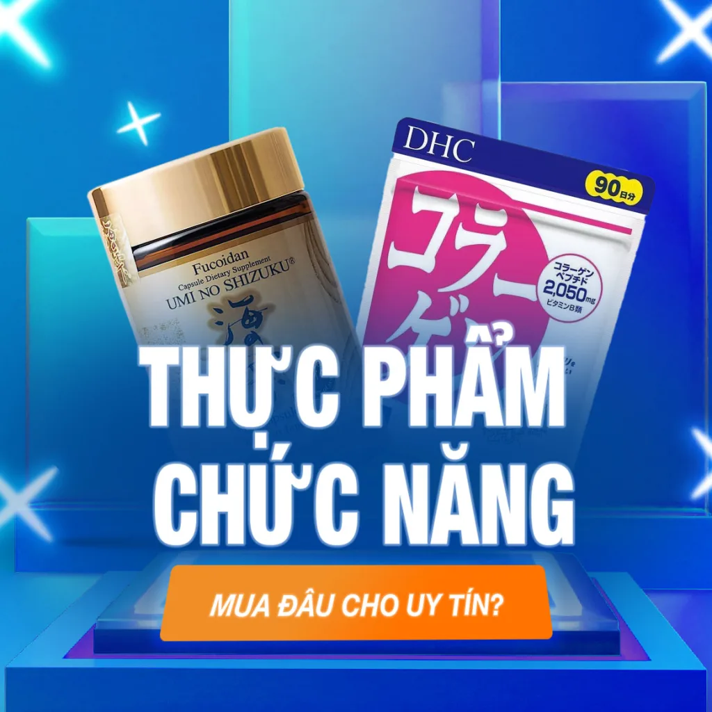 Top 3 trang web bán thực phẩm chức năng uy tín ở Nhật 2023