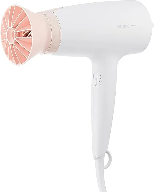 Philips BHD300/13 Dryer 3000 Airflower Thermoprotect Hair Dryer (1600W) White/Pink 8710103961567