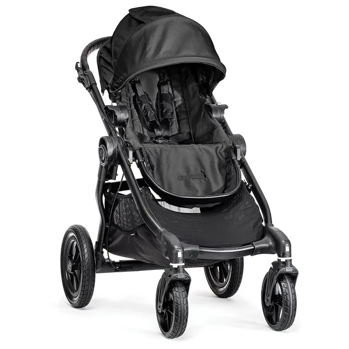 Baby Jogger City Select Stroller Bundle w/ Bassinet (2015), Black