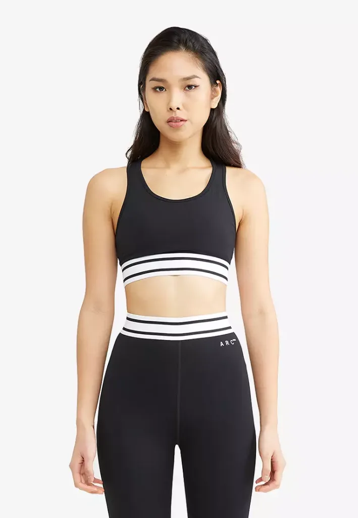 Prestige Racerback Crop Sports Bra