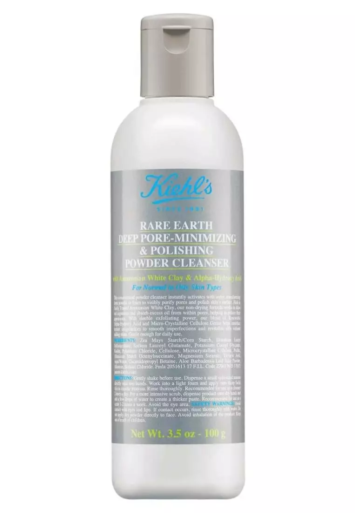 Kiehl’s Rare Earth Deep Pore-Minimizing & Polishing Powder Cleanser 100g