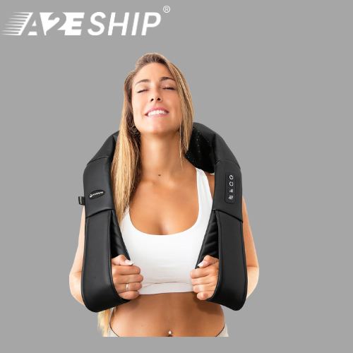 InvoSpa Shiatsu Massager-Trải Nghiệm Thư Giãn Tối Đa Với Kỹ Thuật Shiatsu Đỉnh Cao – Ship Nhanh Với A2EShip