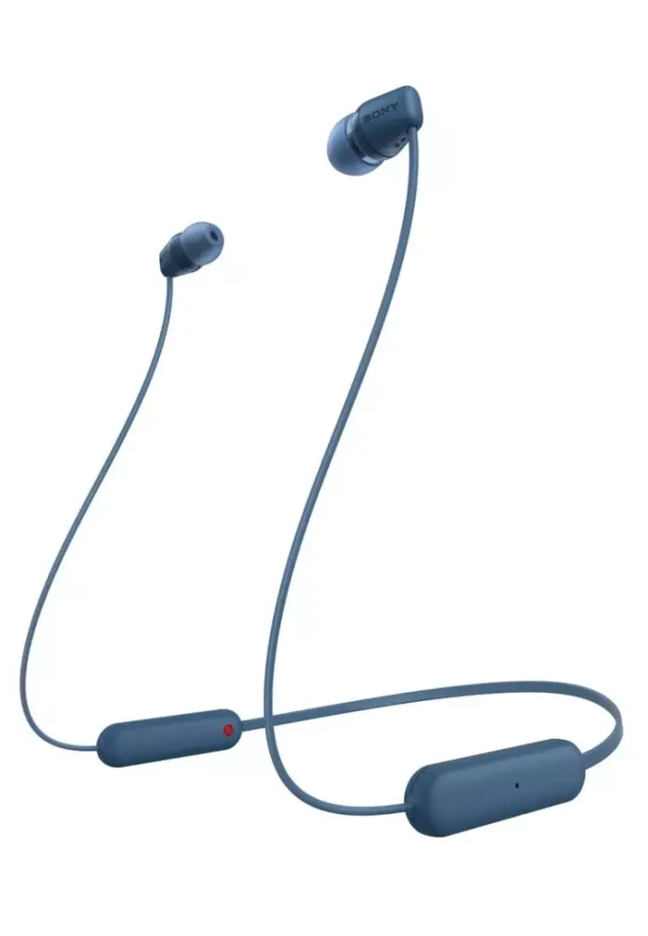 Sony WI-C100 Wireless In-Ear Headphone, Blue