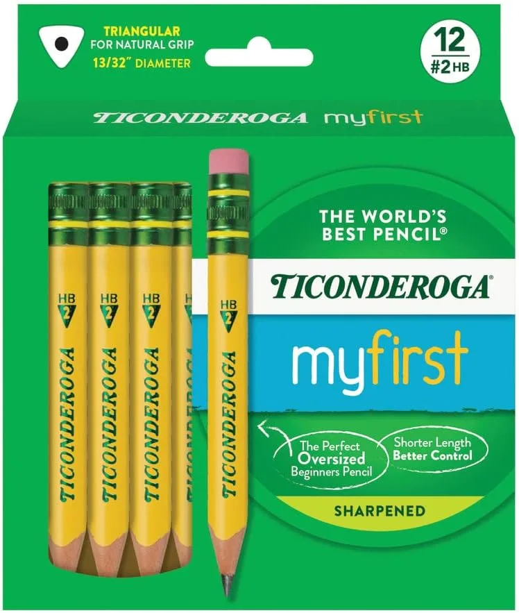 My First Short Triangular Wood-Cased Pencils