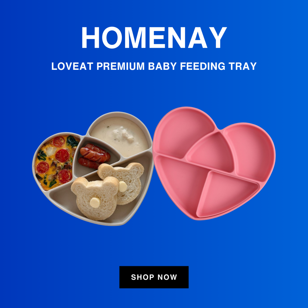 Loveat Premium Baby Feeding Tray – A Cute, Functional Mealtime Essential for Your Little One