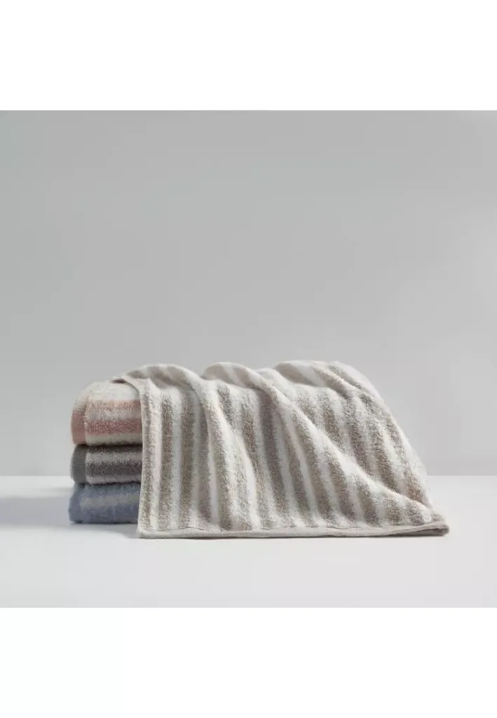 Mellow Stripes Silrospun Bath Towel