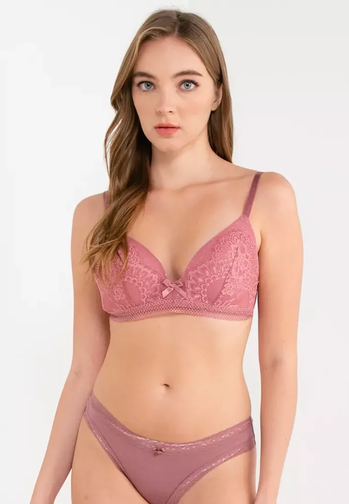 Bessie Non Wired Push-Up Bra