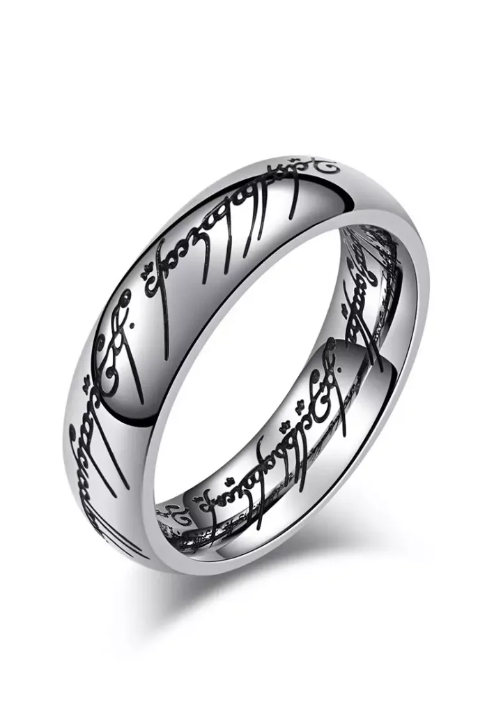 Stainless Steel Magic Pattern Ring