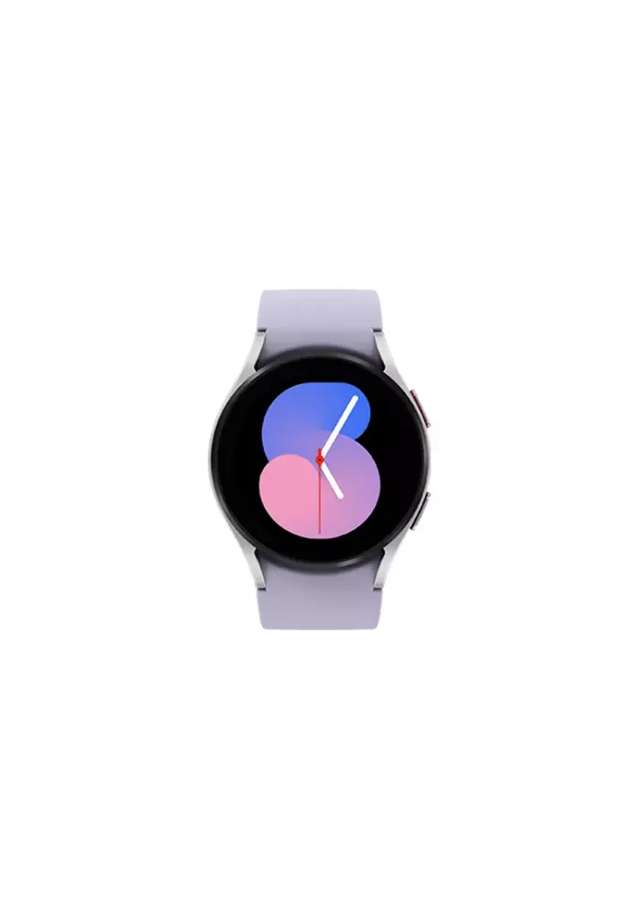 Watch5 40mm LTE Silver with Lavender Strap (Free Sport Band Silver worth $59)