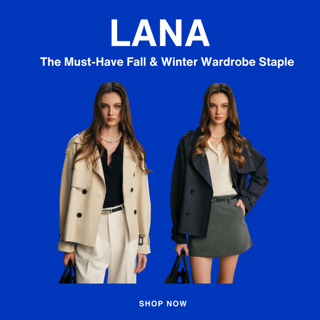 Lana Cropped Trench Coat: The Must-Have Fall & Winter Wardrobe Staple
