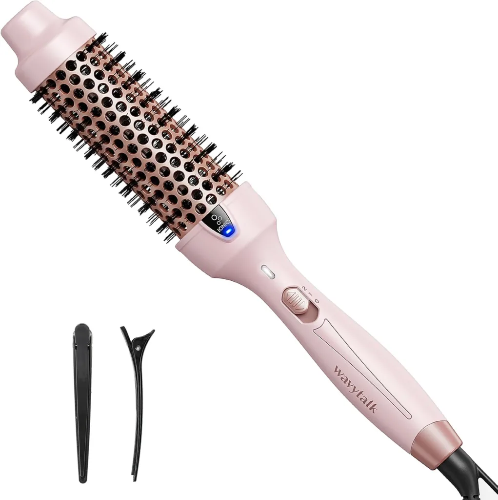 Thermal Brush, 1 1/2 Inch Ionic Heated Round Brush Creates Blowout Look