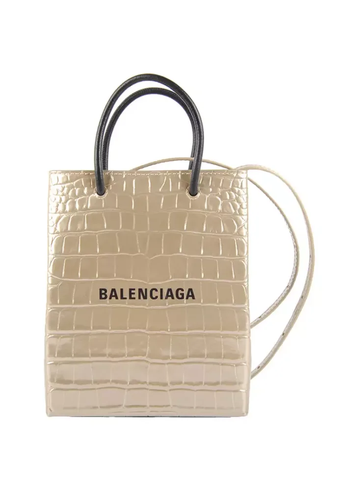 Shopping Crossbody Bag for Women in Gold