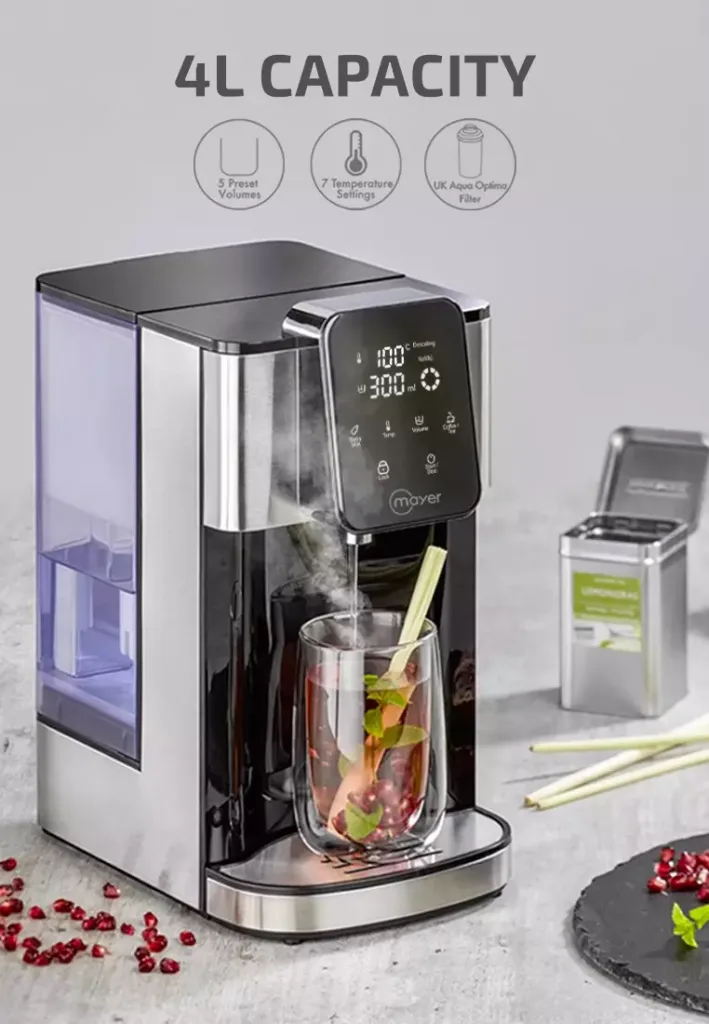 4L Instant Heating Water Dispenser with Filter MMIWD4008