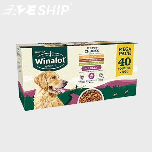 Winalot – Thức ăn dinh dưỡng giúp chó cưng khỏe mạnh và tràn đầy năng lượng – Mua Hộ Hàng Ngoại Nhờ A2EShip