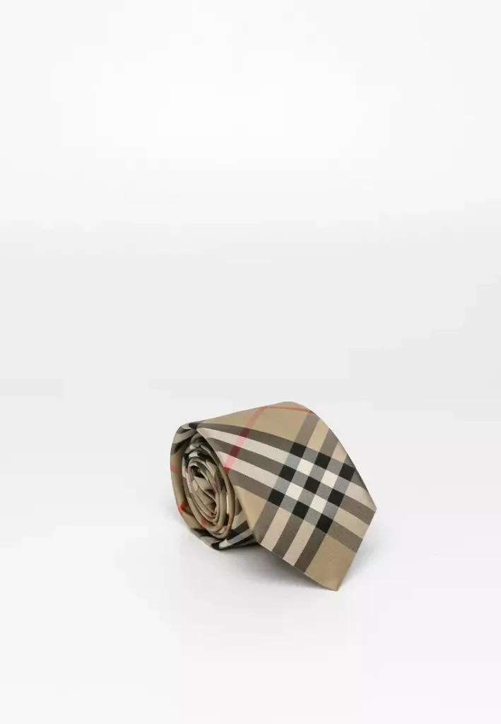 Classic Cut Vintage Check Silk Tie