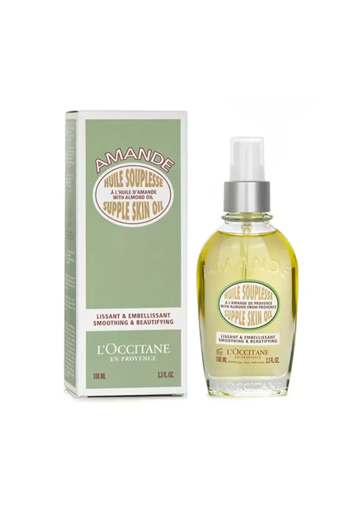 Almond Supple Skin Oil – Smoothing & Beautifying 100ml/3.3oz
