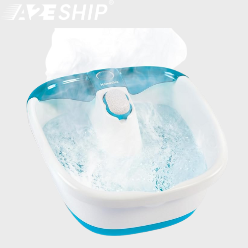 HoMedics - Máy spa chân tích hợp sục khí, giữ nhiệt và massage con lăn tại nhà - Mua hộ thiết bị Mỹ nhờ A2EShip