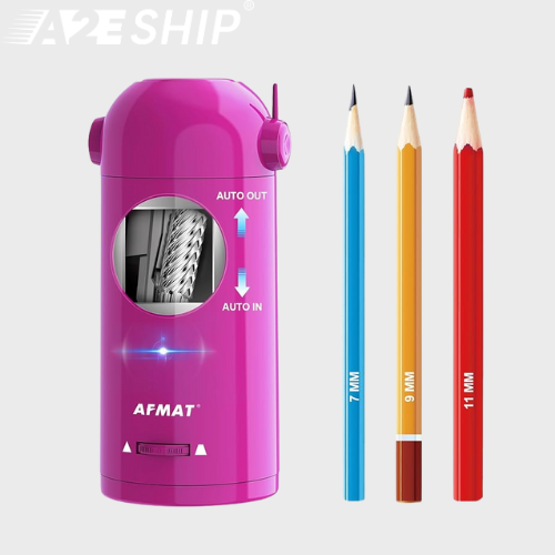 AFMAT: Gọt Bút Chì Mượt, Không Lo Gãy Ruột, nhanh, nhọn, đều - Mua hộ dụng cụ học tập chính hãng Mỹ với A2EShip