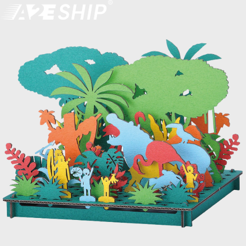 HACOMO PUSU PUSU - Mô Hình 3D Mini, Niềm Vui Thủ Công, Rèn Luyện Tư Duy Không Gian - Mua Hộ Sản Phẩm Truyền Thống Nhật Với A2EShip