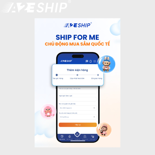 A2EShip - Gửi hàng Việt Nam ra nước ngoài an toàn - Thủ tục đơn giản, không lo thất lạc