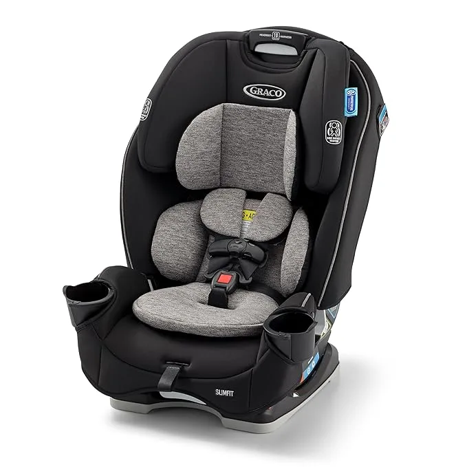 Purchased through A2EShip Ship For Me/ Buy For Me (Black Friday Deal):Graco Slimfit 3-in-1 Convertible Car Seat, Ultra-Space-Saving Design, Jarret, Suitable for Rear and Forward-Facing, Highback Booster Seat with 10-Position Headrest