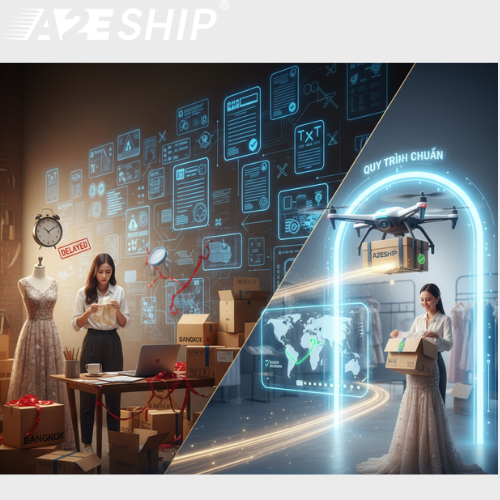 Gửi Hàng Mẫu Sang Thái Lan: Bí Quyết Giúp Thương Hiệu Việt Vượt Qua Rào Cản Hải Quan Nhanh, Gọn Với A2EShip Ship For Me