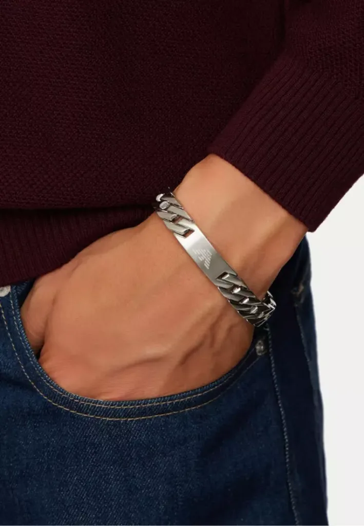 A2ESHIP – DỊCH VỤ MUA HỘ QUỐC TẾ Emporio Armani Men’s Bracelet (EGS2435040)