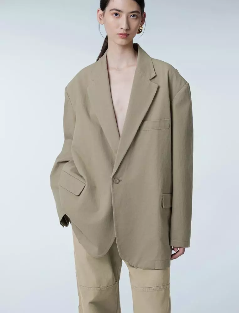 A2ESHIP – DỊCH VỤ MUA HỘ QUỐC TẾ Jnby Solid Stylish Mid-Length Suit
