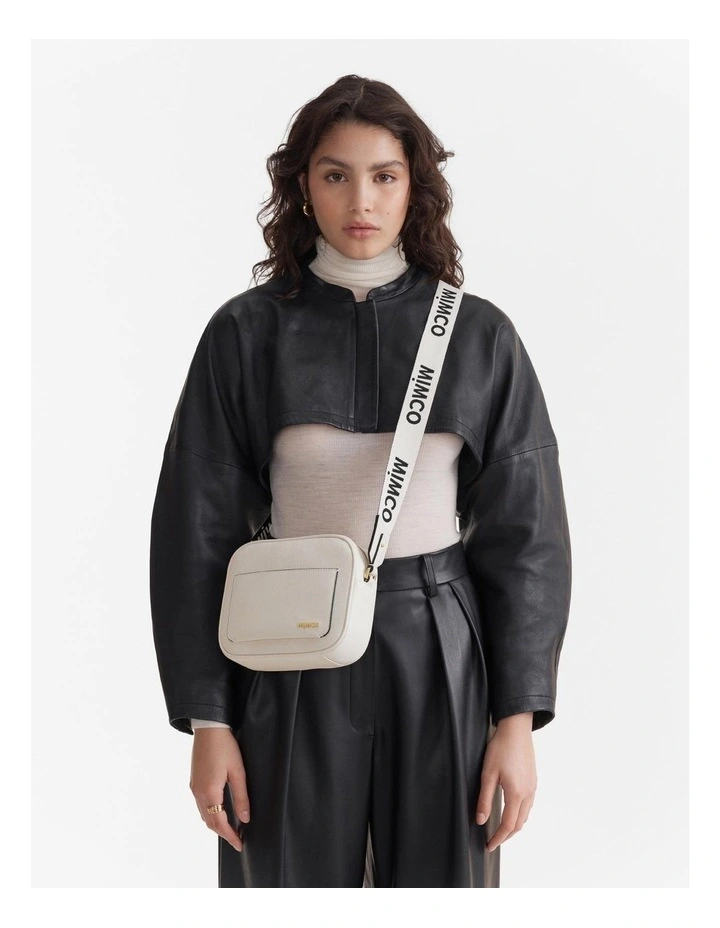 A2ESHIP-DỊCH VỤ MUA HỘ QUỐC TẾ Mimco Northcote Camera Crossbody Bag in Ivory