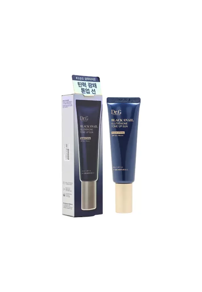 A2ESHIP-DỊCH VỤ MUA HỘ QUỐC TẾ Dr. G SPF50+PA++++ Black Snail Glutathione Tone Up Sun (50ml)