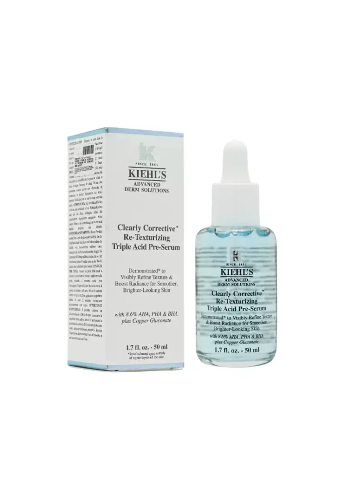 KIEHL’S Clearly Corrective™ Re-Texturizing Triple Acid Pre-Serum (50ml) 50ml