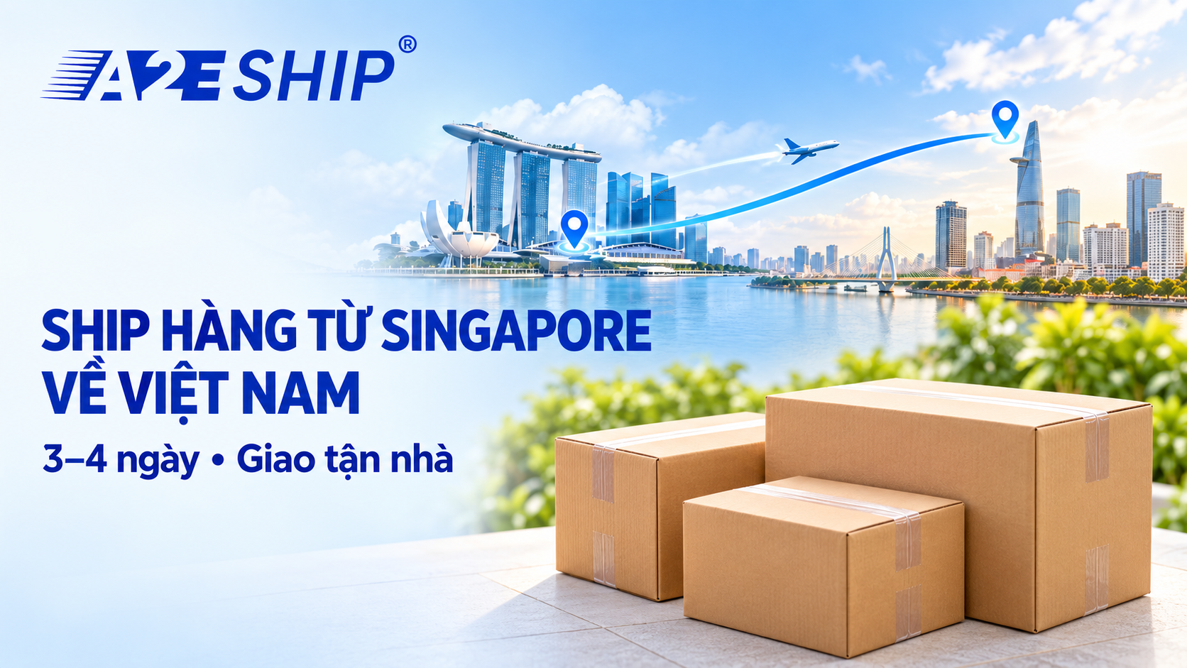 Ship hàng từ Singapore về Việt Nam: Giá & thời gian 2026